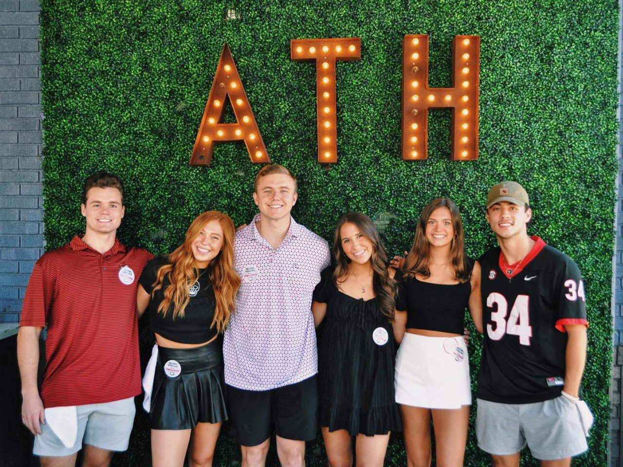 Silver Dollar attendees on gameday